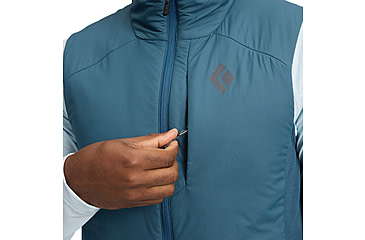 Image of Black Diamond First Light 1.0 Stretch Vest - Mens, Midnight Blue, Medium, AP7522674034MED1