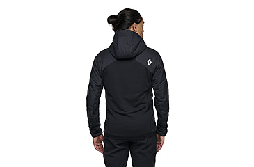 Image of Black Diamond First Light Hybrid Hoody - Men's, Black, Small, AP7522650002SML1