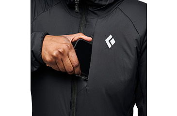 Image of Black Diamond First Light Hybrid Hoody - Womens, Black, Large, AP7522660002LRG1