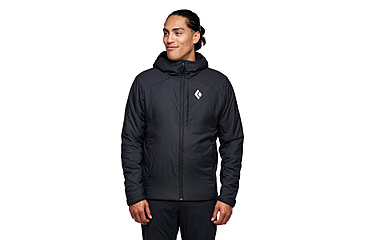 Image of Black Diamond First Light Stretch Hoody - Mens, Black, Small, AP7522630002SML1