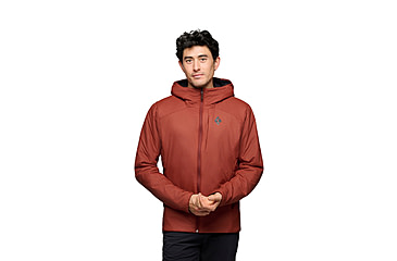 Image of Black Diamond First Light Stretch Hoody - Mens, Iron Red, Medium, AP7522636053MED1