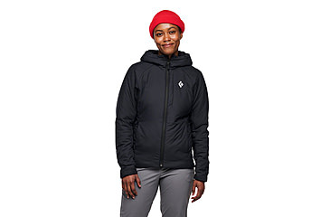 Image of Black Diamond First Light Stretch Hoody - Womens, Black, Extra Large, AP7522640002XLG1