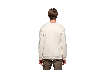 Image of Black Diamond Heritage Wordmark Crewneck - Men's, Off White, Medium, AP7524431024MED1