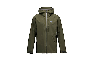 Image of Black Diamond Highline Stretch Shell - Mens, Dark Moss, Small, AP7420103004SML1