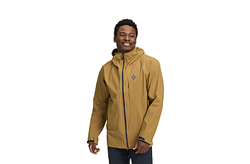 Image of Black Diamond Highline Stretch Shell - Mens, Flax, Small, AP7420102021SML1