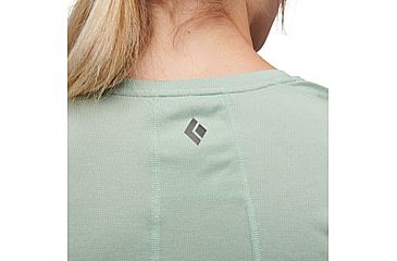 Image of Black Diamond Lightwire Short Sleeve Tech Tee - Womens, Foam Green, Extra Large, AP7530083041XLG1