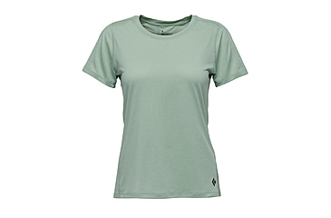 Image of Black Diamond Lightwire Short Sleeve Tech Tee - Womens, Foam Green, Extra Large, AP7530083041XLG1