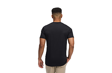Image of Black Diamond Mini Stacked Short Sleeve Tee - Mens, Black, Large, AP7524890002LRG1