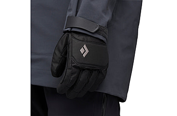 Image of Black Diamond Mission Gloves, Black, Large, BD8010590002LRG1