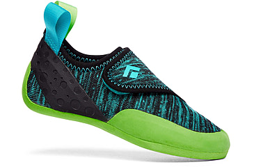 Image of Black Diamond Momentum Climbing Shoes - Kids, Envy Green, 1, BD57015130110011