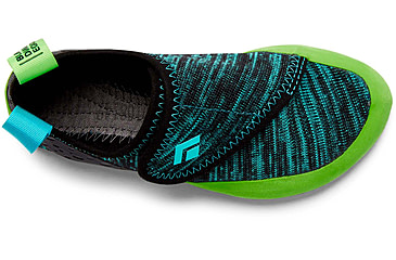Image of Black Diamond Momentum Climbing Shoes - Kids, Envy Green, 1, BD57015130110011