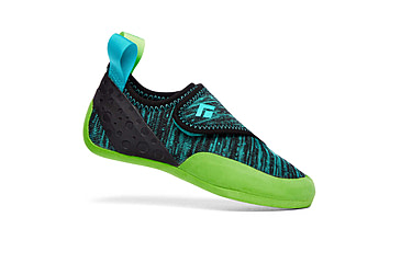 Image of Black Diamond Momentum Climbing Shoes - Kids, Envy Green, 11, BD57015130110111