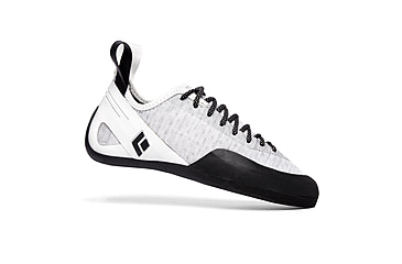 Image of Black Diamond Momentum Lace Climbing Shoes - Womens, White/Alloy, 5 US, BD57010893130501