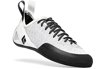 Image of Black Diamond Momentum Lace Climbing Shoes - Womens, White/Alloy, 5 US, BD57010893130501