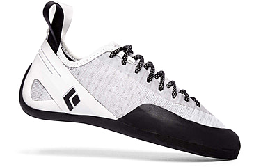 Image of Black Diamond Momentum Lace Climbing Shoes - Womens, White/Alloy, 8, BD57010893130801