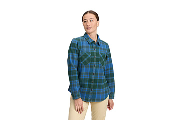 Image of Black Diamond Project Heavy Flannel - Womens, Deeps Woods/Midnight Blue, Medium, AP7440679725MED1