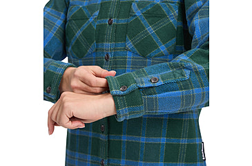 Image of Black Diamond Project Heavy Flannel - Womens, Deeps Woods/Midnight Blue, Medium, AP7440679725MED1