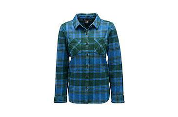 Image of Black Diamond Project Heavy Flannel - Womens, Deeps Woods/Midnight Blue, Medium, AP7440679725MED1