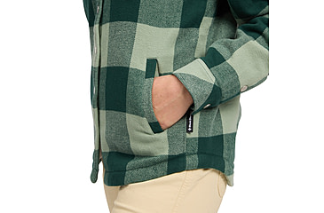 Image of Black Diamond Project Lined Flannel - Womens, Deep Woods/Agave, Large, AP7440689726LRG1