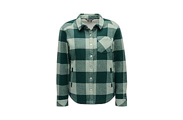 Image of Black Diamond Project Lined Flannel - Womens, Deep Woods/Agave, Large, AP7440689726LRG1