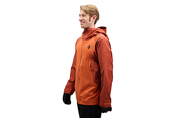 Image of Black Diamond Recon LT Stretch Shell - Mens, Saffron/Burnt Sienna, Extra Large, AP7450199712XLG1