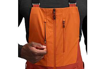 Image of Black Diamond Recon Stretch Bibs - Mens, Saffron/Burnt Sienna, Small, AP7410289712SML1