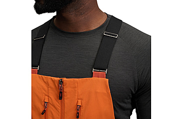 Image of Black Diamond Recon Stretch Bibs - Mens, Saffron/Burnt Sienna, Small, AP7410289712SML1