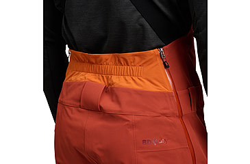 Image of Black Diamond Recon Stretch Bibs - Mens, Saffron/Burnt Sienna, Small, AP7410289712SML1