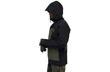 Image of Black Diamond Recon Stretch Pro Shell - Mens, Black/Tundra, Extra Large, AP7450189367XLG1