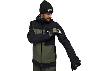 Image of Black Diamond Recon Stretch Pro Shell - Men's, Black/Tundra, Extra Large, AP7450189367XLG1