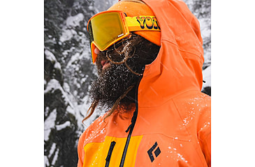 Image of Black Diamond Recon Stretch Pro Shell - Mens, Black/Tundra, Extra Large, AP7450189367XLG1