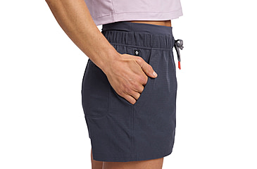 Image of Black Diamond Sequence Shorts - Womens, Charcoal, Large, AP7501590038LRG1