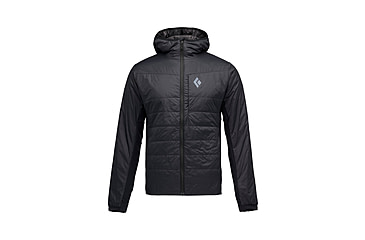 Image of Black Diamond Solution 1.0 Hoody - Mens, Black, Large, AP7460140002LRG1