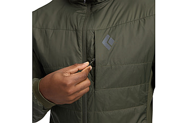 Image of Black Diamond Solution 1.0 Hoody - Mens, Dark Moss, Extra Large, AP7460143004XLG1