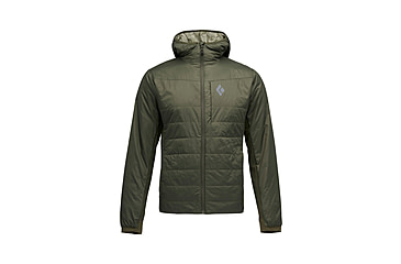 Image of Black Diamond Solution 1.0 Hoody - Mens, Dark Moss, Extra Large, AP7460143004XLG1