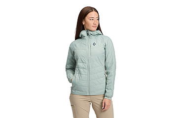 Image of Black Diamond Solution 1.0 Hoody - Womens, Agave, Small, AP7460273061SML1