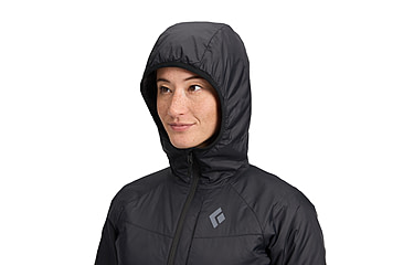 Image of Black Diamond Solution 1.0 Hoody - Womens, Black, Large, AP7460270002LRG1