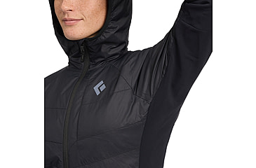 Image of Black Diamond Solution 1.0 Hoody - Womens, Black, Large, AP7460270002LRG1