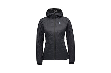 Image of Black Diamond Solution 1.0 Hoody - Womens, Black, Large, AP7460270002LRG1