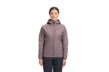 Image of Black Diamond Solution 1.0 Hoody - Womens, Dark Mauve, Small, AP7460276048SML1
