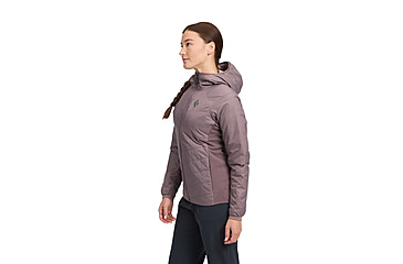 Image of Black Diamond Solution 1.0 Hoody - Womens, Dark Mauve, Small, AP7460276048SML1