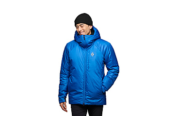 Image of Black Diamond Solution 4.0 Parka - Mens, Drifter Blue, Small, AP7440054066SML1