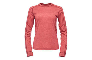 Image of Black Diamond Solution Merino 150 Base Crew - Women's, Extra Small, Wild Rose, AP7600216012XSM1