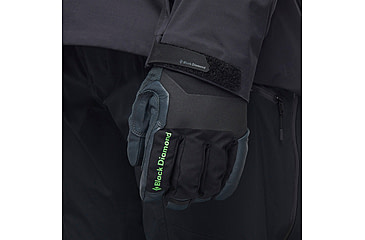 Image of Black Diamond Terminator Gloves, Black, Large, BD8011470002LRG1