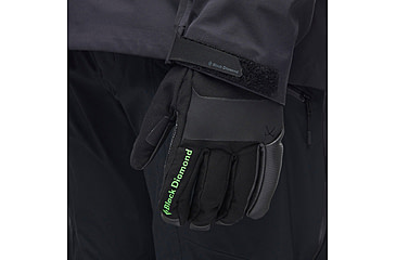 Image of Black Diamond Torque Gloves, Black, Large, BD8011480002LRG1