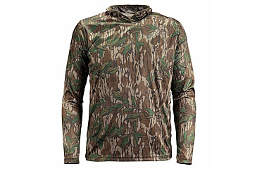 Image of Blocker Outdoors Finisher Lightweight Performance Hoodie - Men's, Mossy Oak Greenleaf Camo, Medium, 1055717-2871400