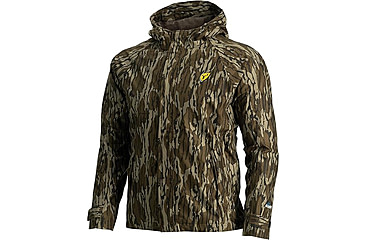 Image of Blocker Outdoors Drencher Jacket w/Hood - Mens, Mossy Oak Bottomlands, Medium, 1408972