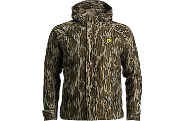 Image of Blocker Outdoors Drencher Jacket w/Hood - Mens, Mossy Oak Bottomlands, Medium, 1408972