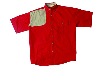 Image of Bob Allen Hu126 S/S Hunting Shirt Red/Tn 3X 14304