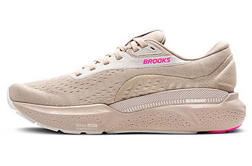 Image of Brooks Adrenaline GTS 24 Road Running Shoes - Womens, Chateau Grey/Coconut/Pink, 6.0 US/Medium, 1204261B159.060